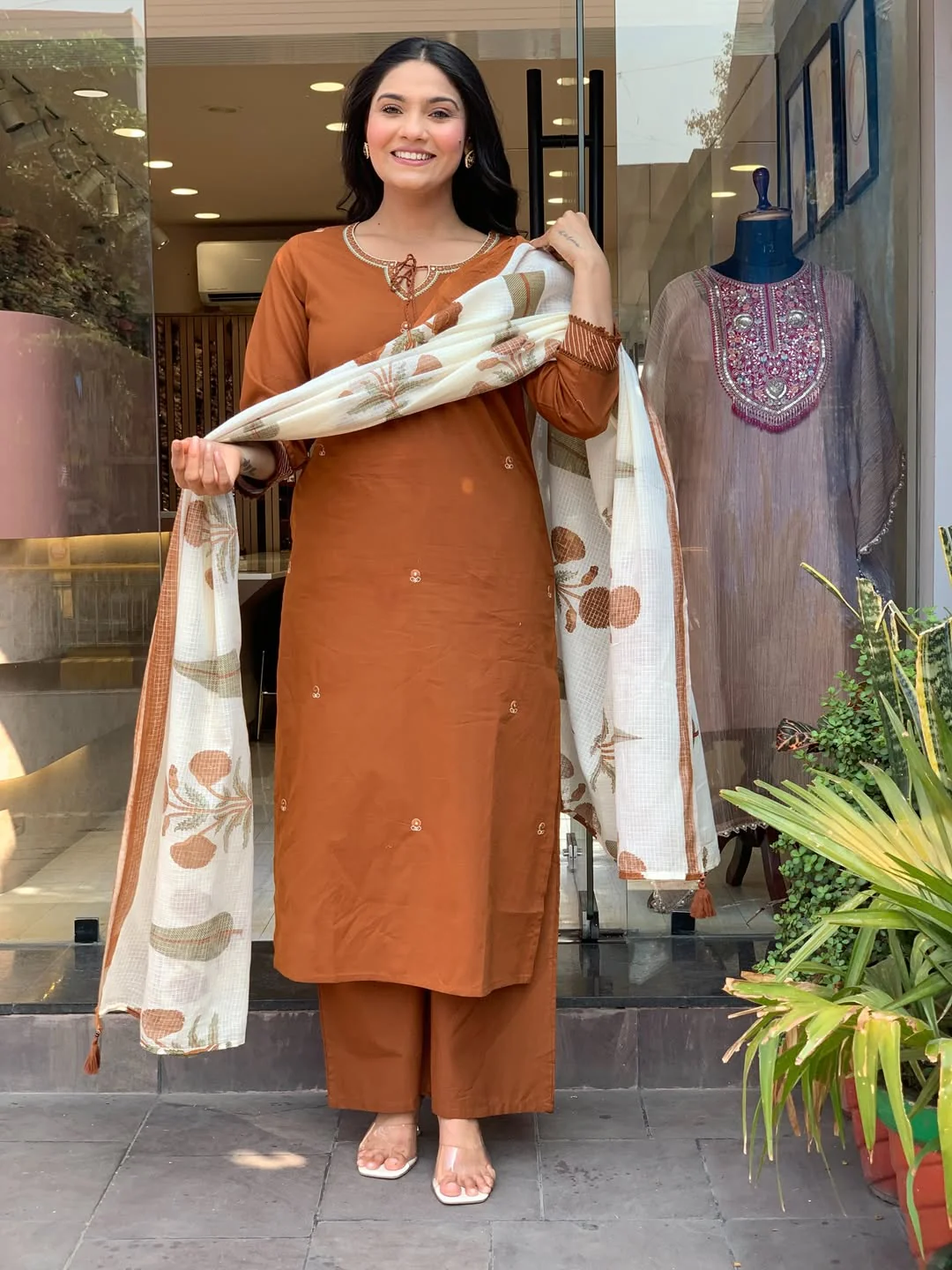 Aaditi Soft Cotton Ethnic Wear Set - Image 5