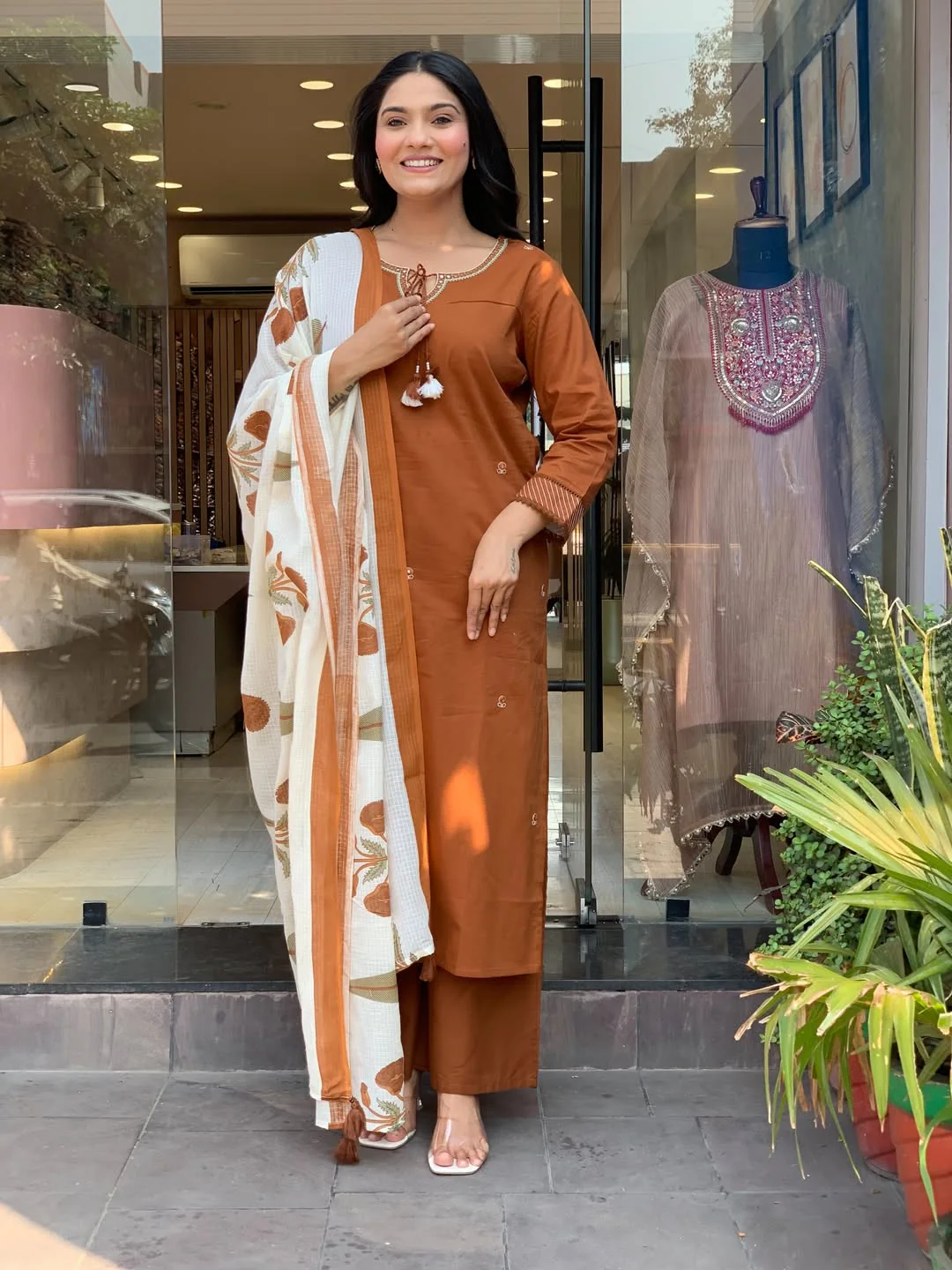 Aaditi Soft Cotton Ethnic Wear Set - Image 6