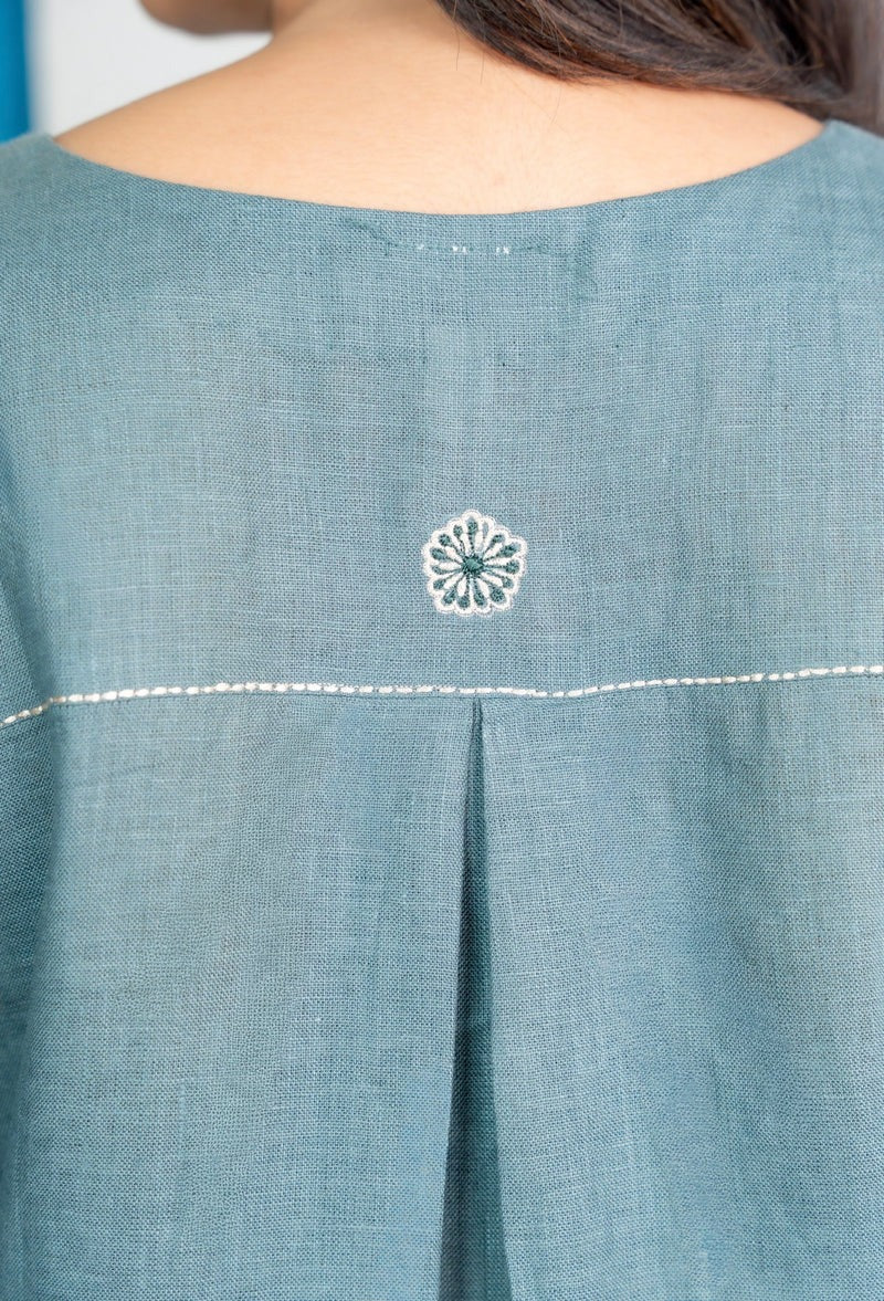 Rahi Classic Linen Kurta & Pants - Image 3