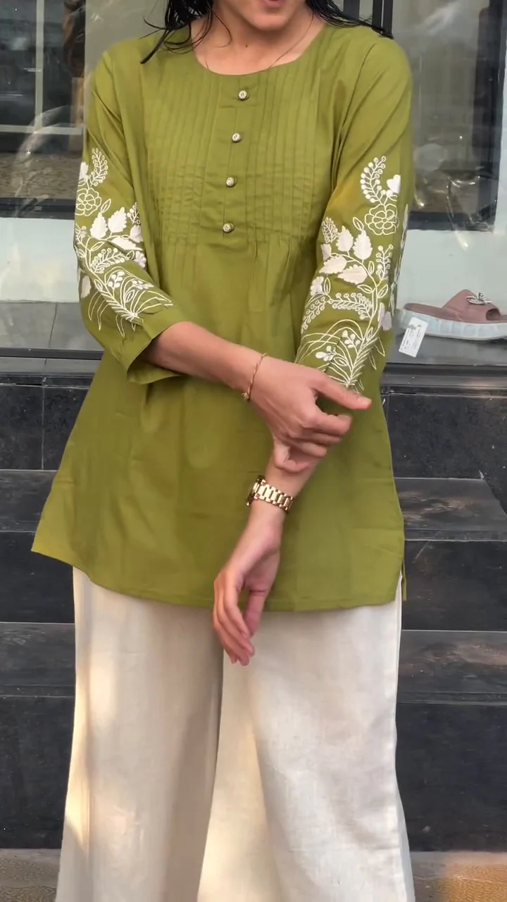 Vrinda Minimal Style Teal Co-ord Set - Image 12