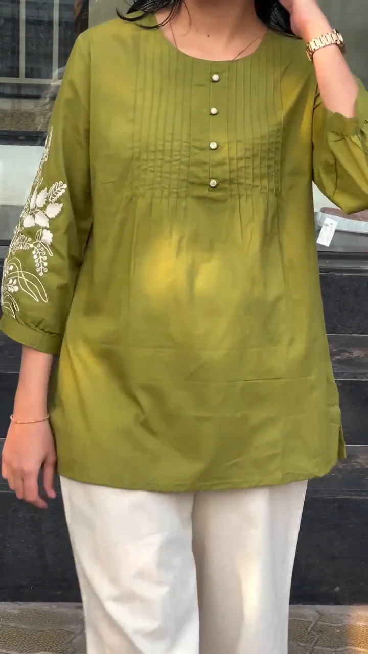 Vrinda Minimal Style Teal Co-ord Set - Image 7